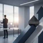 Zadowolony przedsiębiorca analizujący wyniki kampanii marketingowej w Białymstoku wraz z zespołem agencji Mayko